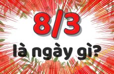 8-3 là ngày gì