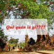 quê quán là gì