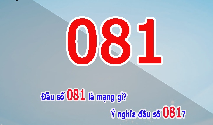 Bật mí đầu số 081 là mạng gì? Bí quyết chọn sim đầu số 081