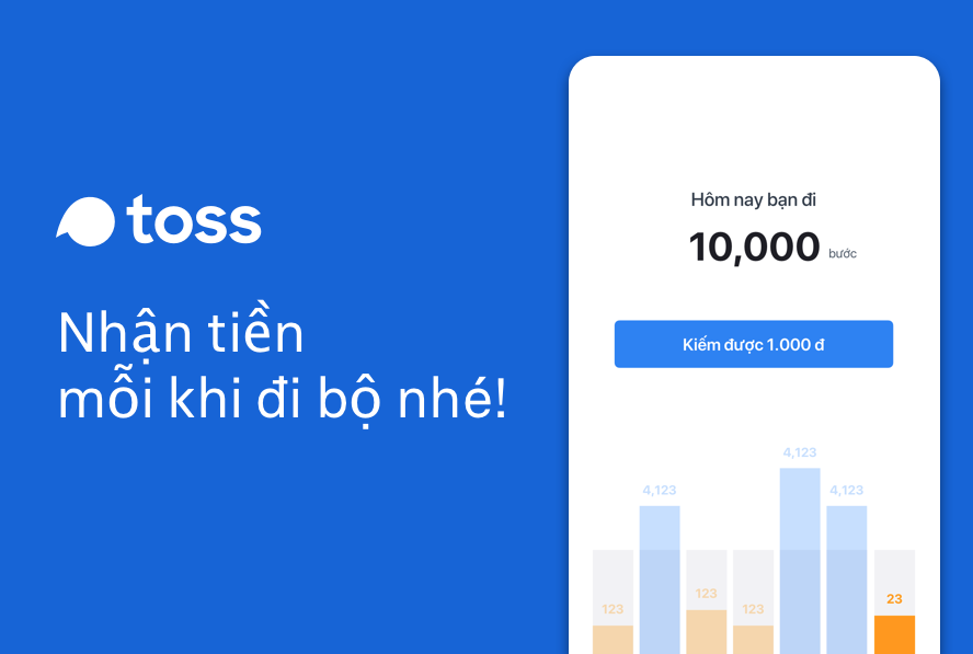 Toss là gì? App đi bộ kiếm tiền hot nhất 2021 bạn nên biết