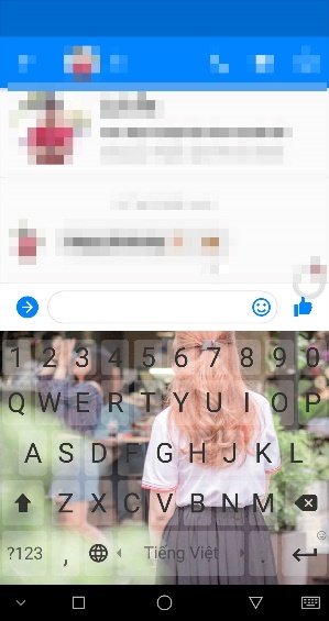 Đặt ảnh cá nhân làm nền cho bàn phím Android và iOS