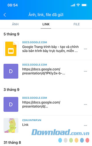 cách ẩn ảnh đại diện trên zalo