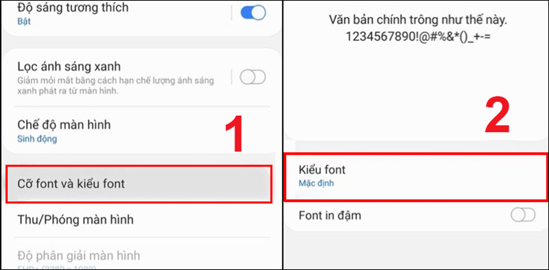 Cách khôi phục font chữ mặc định cho điện thoại Android cực đơn giản