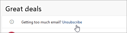 Chặn người gửi hoặc đánh dấu email là thư rác trong Outlook.com