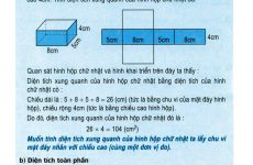 thể tích hình hộp chữ nhật