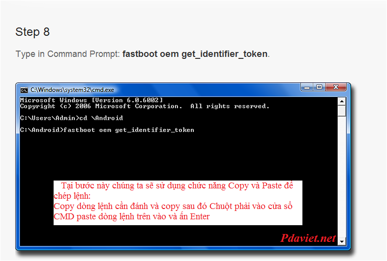 Hướng dẫn UnLock BootLoader HTC - Di Động Thông Minh