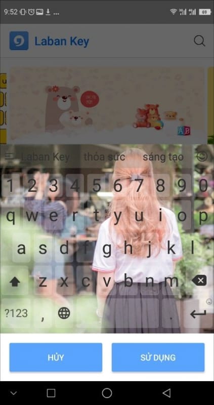 Đặt ảnh cá nhân làm nền cho bàn phím Android và iOS