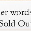 sell out là gì