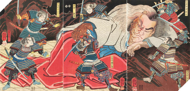 Minamoto no Yorimitsu - Nguyên Lại Quang trong lịch sử là ai và trong Âm Dương Sư có gì khác?