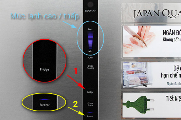 [Tổng hợp] Cách điều chỉnh nhiệt độ tủ lạnh phù hợp nhất
