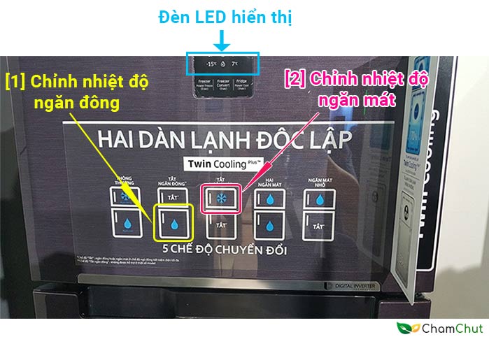 [Tổng hợp] Cách điều chỉnh nhiệt độ tủ lạnh phù hợp nhất