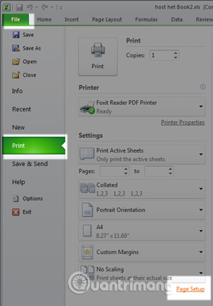 Bạn muốn in văn bản, dữ liệu trong Microsoft Excel. Không đơn giản như Word hay PDF đâu nhé! Hãy đọc bài sau!