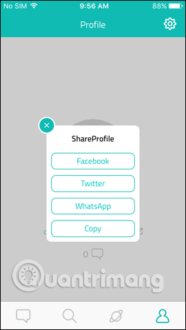 Cách sử dụng Sarahah gửi tin nhắn nặc danh trên Facebook