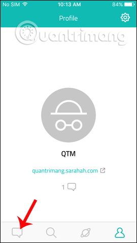 Cách sử dụng Sarahah gửi tin nhắn nặc danh trên Facebook