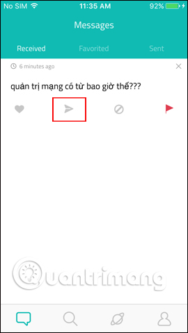 Cách sử dụng Sarahah gửi tin nhắn nặc danh trên Facebook