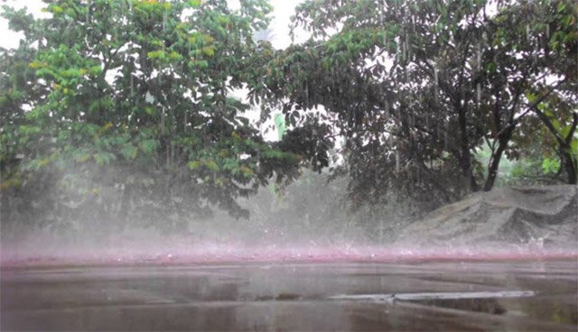 bài văn tả cơn mưa lớp 5