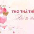 thả thính bằng thơ 2 câu