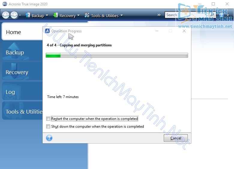 Hướng Dẫn Bung Ghost File TIB Chuẩn UEFI-GPT Chi Tiết