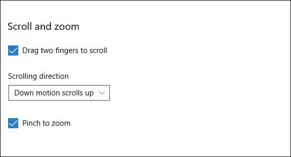 Cách tùy chỉnh Touchpad trên Windows 10 Creators Update