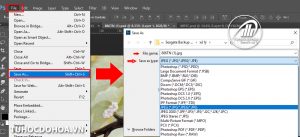 Xuất ảnh trong Photoshop – Lưu ảnh jpg, png, jpeg trong Ps
