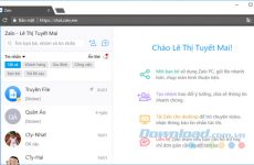 cách gửi ảnh qua zalo