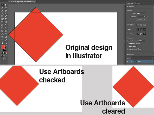 Cách lưu file AI trong Adobe Illustrator thành JPG và các định dạng ảnh khác