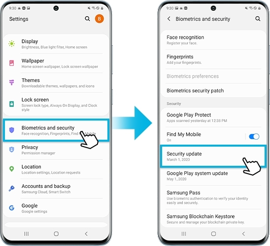 Hướng dẫn cập nhật phần mềm cho thiết bị Galaxy
