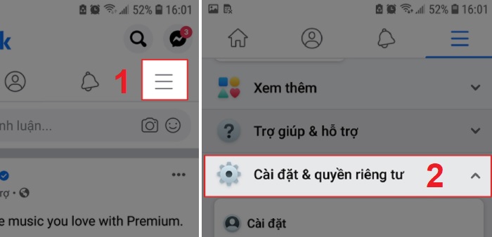 cách ẩn bạn bè trên facebook