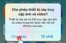 copy hình từ máy tính vào iphone