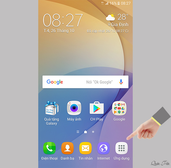 galaxy j7 prime bị lỗi