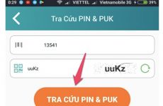 mã puk sim viettel