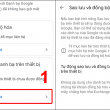 sao lưu danh bạ lên gmail