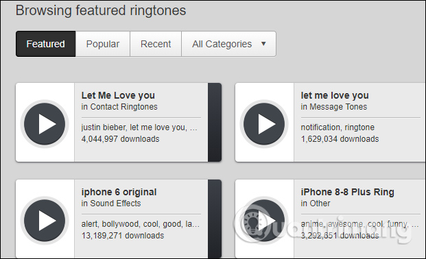 Cài nhạc chuông từ Zing MP3 cho iPhone có được không?