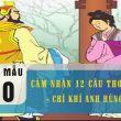 cảm nhận chí khí anh hùng