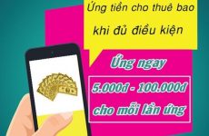 cách ứng tiền viettel 100k