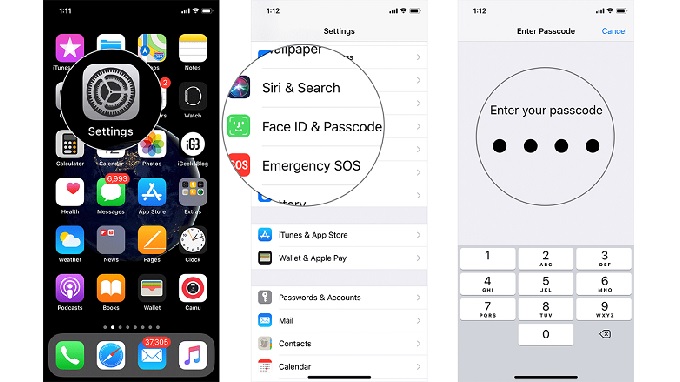 Cách sửa lỗi Face ID không hoạt động trên iPhone X, iPhone Xs