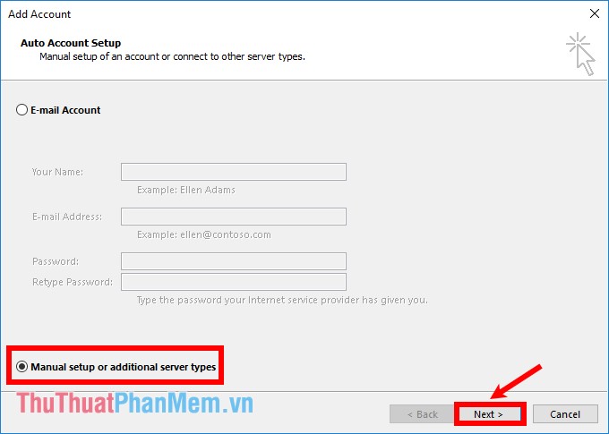Thêm tài khoản Gmail vào Outlook 2013, 2016 – Cấu hình Gmail với Outlook