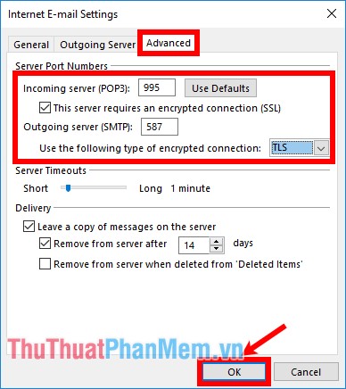 Thêm tài khoản Gmail vào Outlook 2013, 2016 – Cấu hình Gmail với Outlook