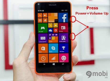 Cách chụp ảnh màn hình Windows Phone