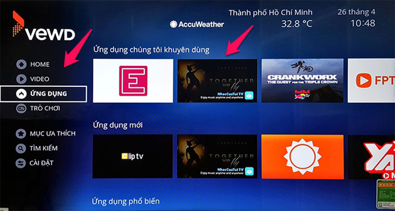 7 cách tải ứng dụng trên tivi Sony chi tiết với nhiều phiên bản
