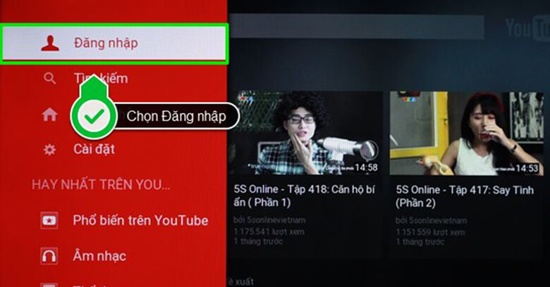 [CHI TIẾT] Cách mở youtube trên tivi Samsung đơn giản, dễ làm