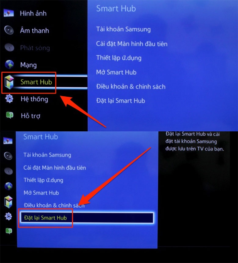 Cách sửa tivi Samsung không xem được youtube thành công 100%