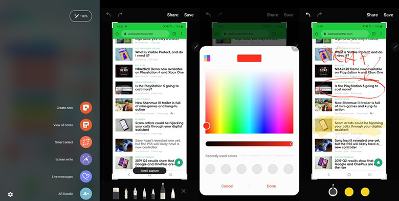 Hướng dẫn chụp màn hình Note 10 đơn giản, cực dễ cho bạn mới dùng
