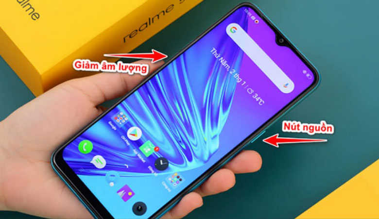 5 Cách Chụp Màn Hình Realme ĐƠN GIẢN -NHANH CHÓNG