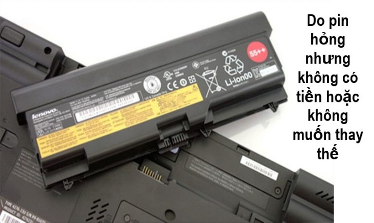 Vừa sạc vừa dùng laptop có ảnh hưởng đến tuổi thọ pin