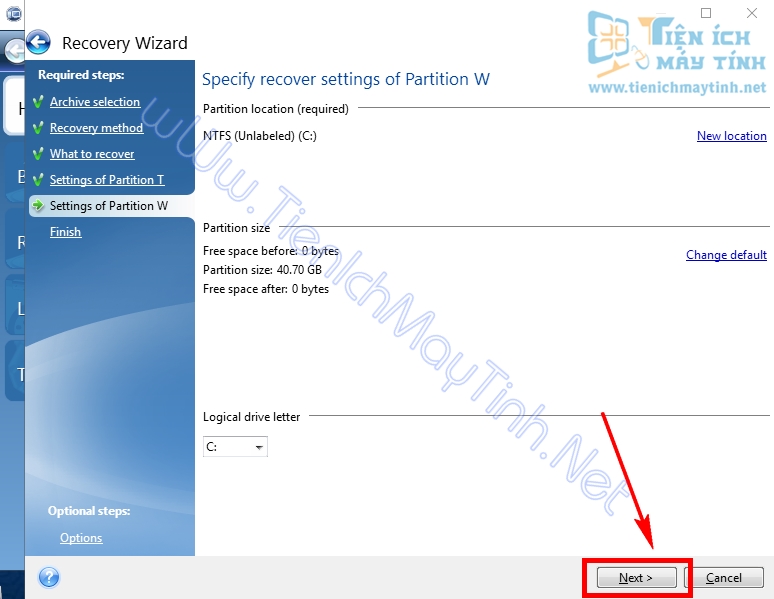 Hướng Dẫn Bung Ghost File TIB Chuẩn UEFI-GPT Chi Tiết