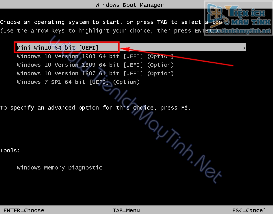 Hướng Dẫn Bung Ghost File TIB Chuẩn UEFI-GPT Chi Tiết