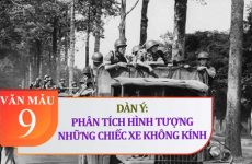 phân tích bài thơ về tiểu đội xe không kính