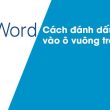 dấu tích trong word