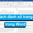 tại sao đánh số trang trong word không liên tục